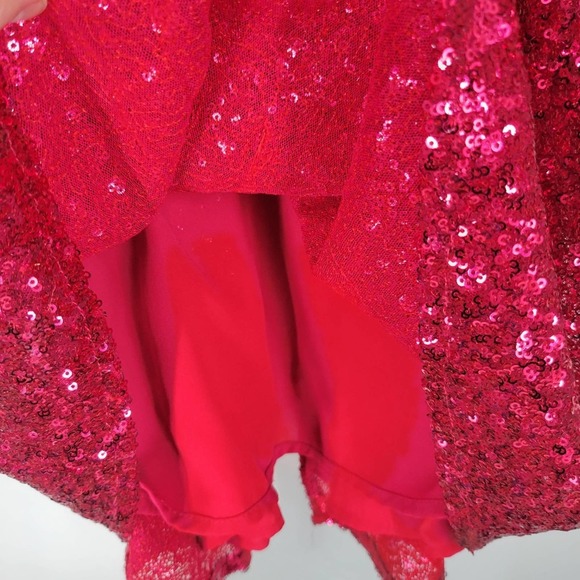 Express Pink Sequin Mini Dress - Picture 11 of 14